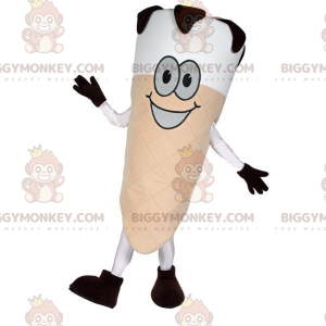 Riesige Eiswaffel BIGGYMONKEY™ Maskottchenkostüm. Ice Cream Cone BIGGYMONKEY™ Maskottchen-Kostüm - BiggyMonkey.com