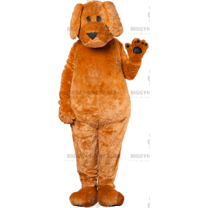 Costume da mascotte gigante marrone e cane nero BIGGYMONKEY™ -