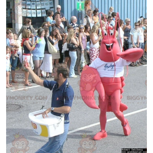 Giant Red Lobster BIGGYMONKEY™ Mascot Costume - Biggymonkey.com
