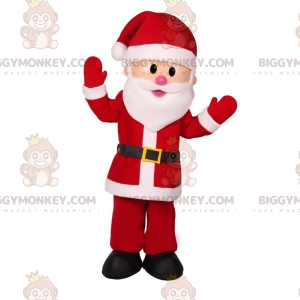 Kerstman BIGGYMONKEY™ mascottekostuum in rood-witte outfit -