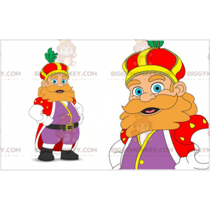 BIGGYMONKEY™ costume da mascotte del re zenzero paffuto e