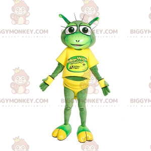 Costume de mascotte BIGGYMONKEY™ de créature verte