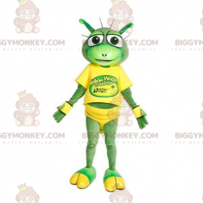 Green Alien Creature BIGGYMONKEY™ maskottiasu - Hirviö-maskotit - BIGGYMONKEY_07484 - BiggyMonkey.com