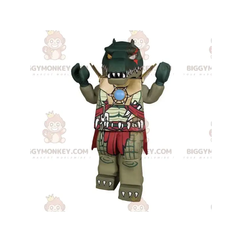 Super skræmmende grøn krokodille Lego BIGGYMONKEY™ Super skræmmende grøn krokodille Lego BIGGYMONKEY™