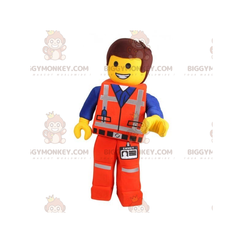 Disfraz de mascota Lego Playmobil BIGGYMONKEY™ con traje de Disfraz de mascota Lego Playmobil BIGGYMONKEY™ con traje de
