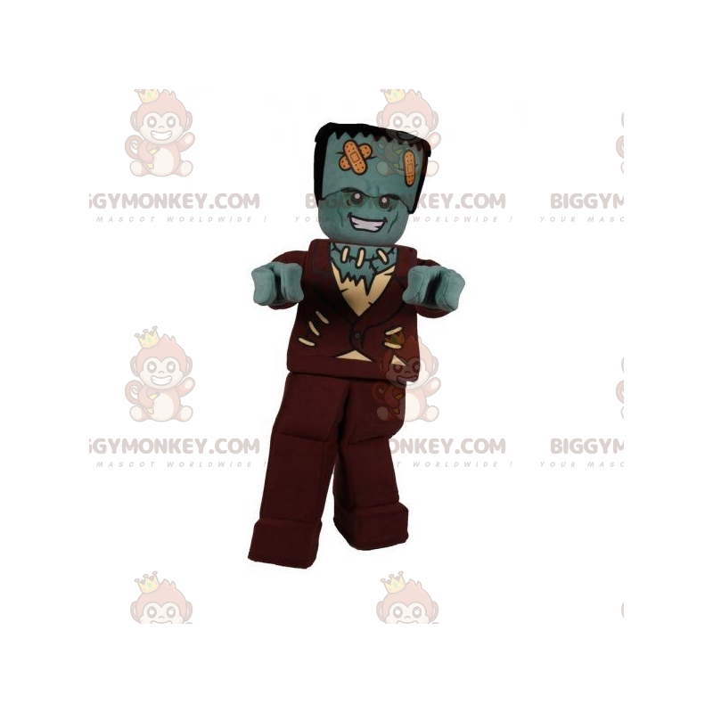 Κοστούμι μασκότ του Frankenstein's Monster Zombie BIGGYMONKEY™ - Μασκότ τέρατα - BIGGYMONKEY_07491 - BiggyMonkey.com