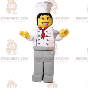 Στολή σεφ με μασκότ Lego BIGGYMONKEY™ - Μασκότ διάσημων χαρακτήρων - BIGGYMONKEY_07493 - BiggyMonkey.com