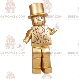 BIGGYMONKEY™ Mascot Costume Burglar Elegant Man With Suit -