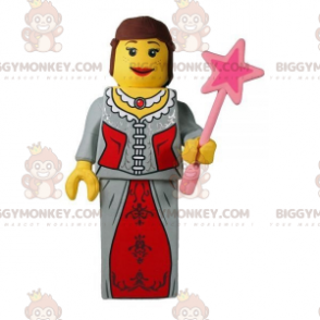 Lego BIGGYMONKEY™ Mascot Costume Dressed As Fairy Princess With