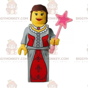 Lego BIGGYMONKEY™ maskotdräkt klädd som älvaprinsessa med