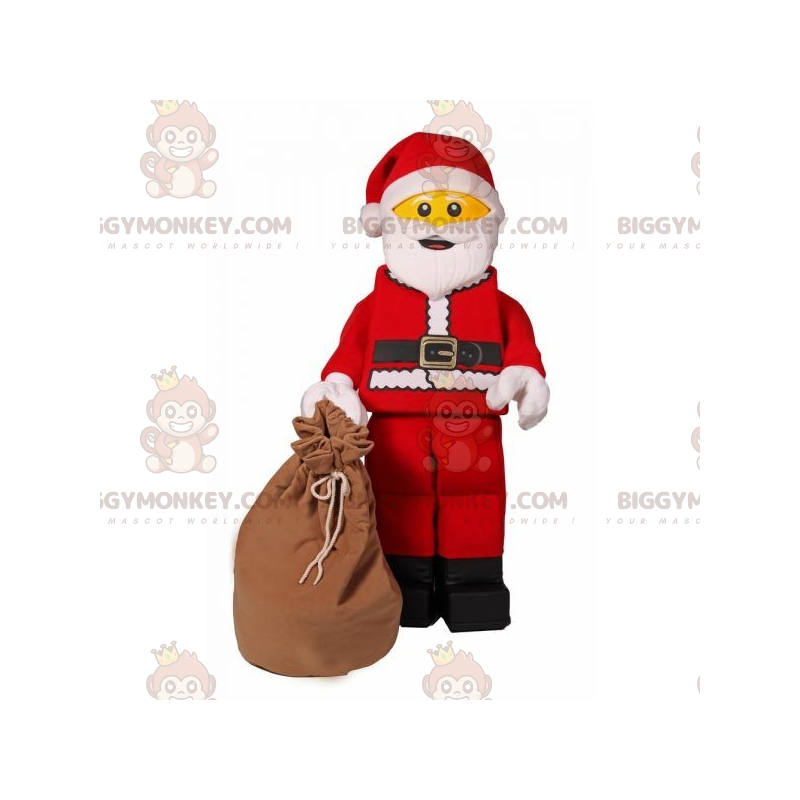 Costume da mascotte Lego BIGGYMONKEY™ vestito da Babbo Natale Costume da mascotte Lego BIGGYMONKEY™ vestito da Babbo Natale