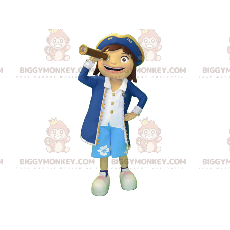 Kostium maskotka Kapitan Sailor Seaman BIGGYMONKEY™ - Kostium maskotka Kapitan Sailor Seaman BIGGYMONKEY™ -
