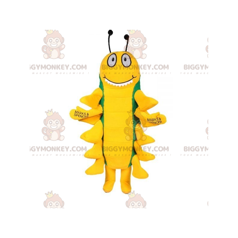 Disfraz de mascota BIGGYMONKEY™ con mosca azul y Tamaño L (175-180 CM)