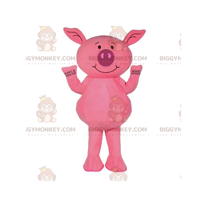 Urocza i zabawna maskotka różowa świnia BIGGYMONKEY™ - Urocza i zabawna maskotka różowa świnia BIGGYMONKEY™ -