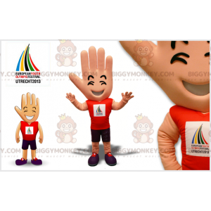 Giant Hand BIGGYMONKEY™ Mascot Costume. Supporter BIGGYMONKEY™