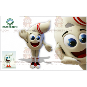 Στολή μασκότ με Giant White Blob Snowman BIGGYMONKEY™ - Αρσενικές μασκότ - BIGGYMONKEY_07557 - BiggyMonkey.com