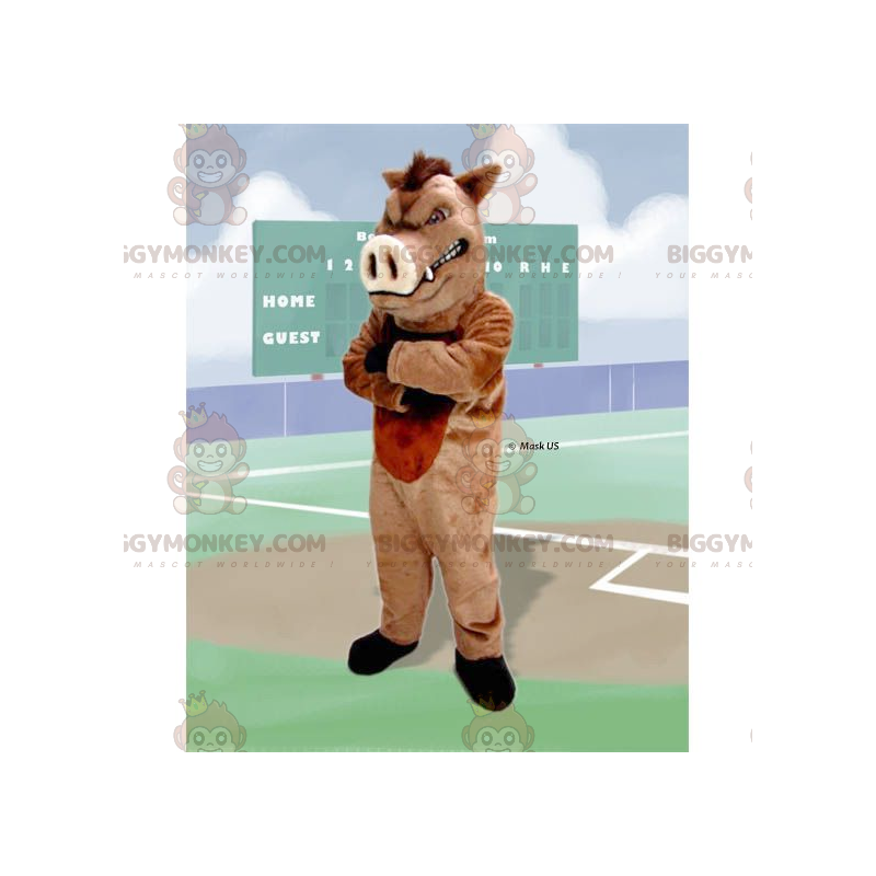 Vildsvin BIGGYMONKEY™ maskotkostume - Biggymonkey.com Vildsvin BIGGYMONKEY™ maskotkostume - Biggymonkey.com