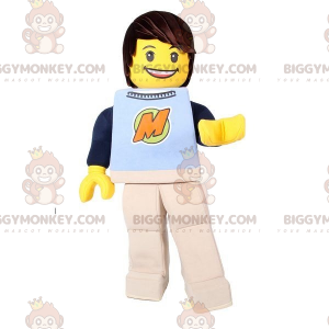 Costume da mascotte giallo giocattolo Playmobil Lego