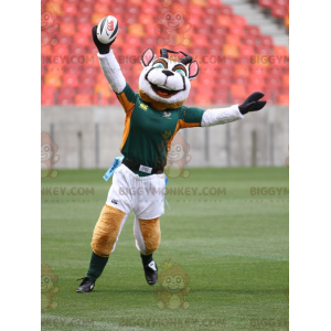 Brun hvid og sort gazelle BIGGYMONKEY™ maskotkostume -