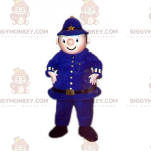 BIGGYMONKEY™ mascot costume of Mr. Gendarm famous policeman in