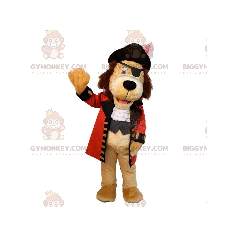 BIGGYMONKEY™ Disfraz de mascota Tan Dog Dress Up Disfraz de pirata - Mascotas de perro - BIGGYMONKEY_07721 - BiggyMonkey.com