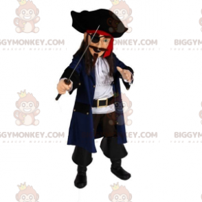 Piraten-BIGGYMONKEY™-Maskottchen-Kostüm in traditioneller