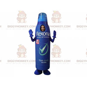 Giant deodorant BIGGYMONKEY™ mascot costume. Antiperspirant