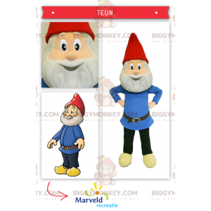 Traditional Garden Gnome BIGGYMONKEY™ Mascot Costume -
