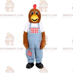 Στολή μασκότ Brown Hen BIGGYMONKEY™ με φόρμες - Μασκότ Κοτόπουλα - Πετεινές - Κοτόπουλα - BIGGYMONKEY_07764 - BiggyMonkey.com