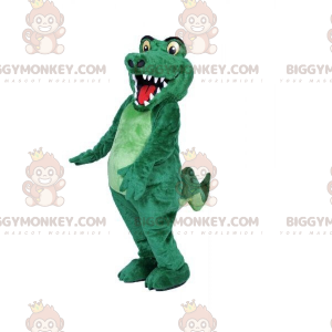 Dinosaur All Hairy Green Crocodile BIGGYMONKEY™ Sizes L (175-180CM)