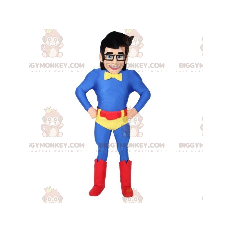 Costume de mascotte BIGGYMONKEY™ de super-héros avec des Costume de mascotte BIGGYMONKEY™ de super-héros avec des
