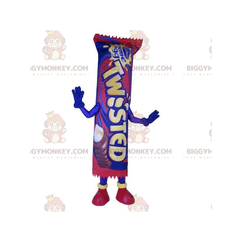 BIGGYMONKEY™ maskotdräkt från Twisted. Candy Bar BIGGYMONKEY™