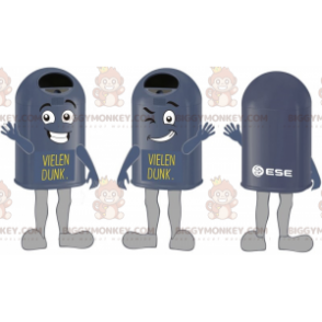 BIGGYMONKEY™s Giant Funny Black Trash Can Mascot -