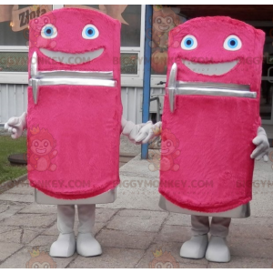 2 soft and fun pink vending machine fridge BIGGYMONKEY™s mascot
