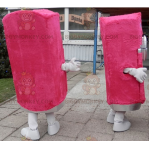 2 soft and fun pink vending machine fridge BIGGYMONKEY™s mascot