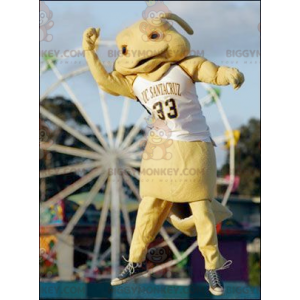 Gul Creature Bunny BIGGYMONKEY™ maskotkostume - Biggymonkey.com