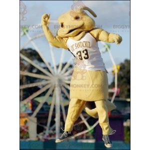 Yellow Creature Bunny BIGGYMONKEY™ Mascot Costume –
