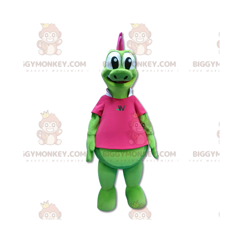 Costume da mascotte gigante dinosauro coccodrillo verde Costume da mascotte gigante dinosauro coccodrillo verde