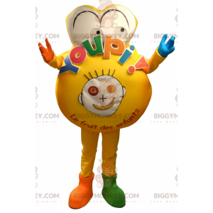 Costume de mascotte BIGGYMONKEY™ Youpi marque de fruits pour