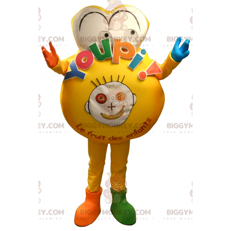 BIGGYMONKEY™ Yippee Famous Fruit Brand Kids Mascot Costume -