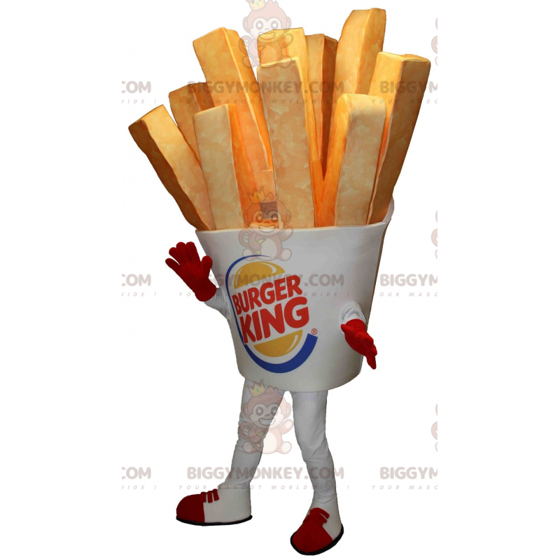 BIGGYMONKEY™ Burger King mascottekostuum. Gigantische Chip Cone