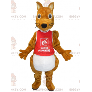 BIGGYMONKEY™ Sparkassen-Maskottchen-Kostüm. Sparkasse