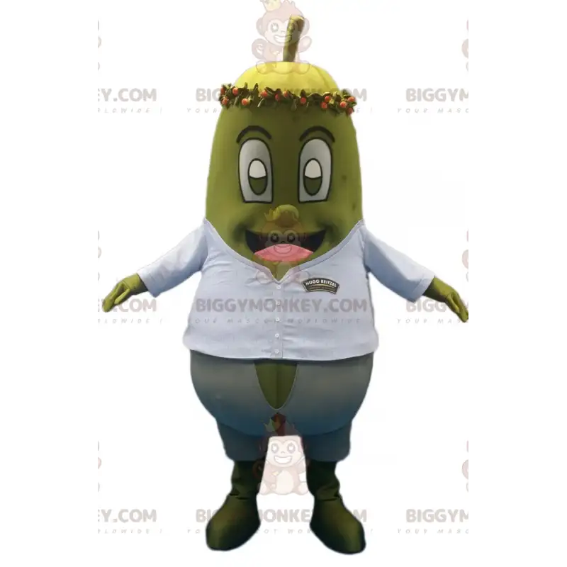 Στολή μασκότ BIGGYMONKEY™ Hugo Reitzel. Στολή μασκότ Pickle Στολή μασκότ BIGGYMONKEY™ Hugo Reitzel. Στολή μασκότ Pickle