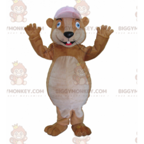 Στολή μασκότ Brown Hamster Groundhog Rodent BIGGYMONKEY™ - Μασκότ ποντικιού - BIGGYMONKEY_07898 - BiggyMonkey.com
