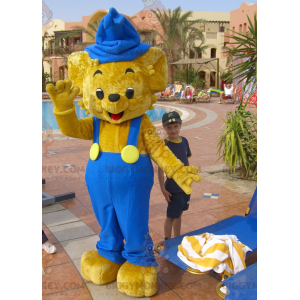 BIGGYMONKEY™ μασκότ στολή μπεζ Teddy με φόρμες - Μασκότ αρκούδας - BIGGYMONKEY_0927 - BiggyMonkey.com
