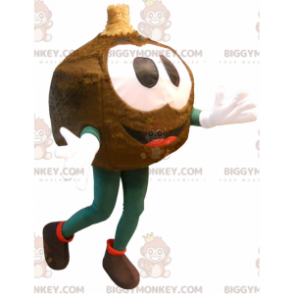  BIGGYMONKEY™ costume mascotte da uomo tondo molto sorridente. Costume da mascotte completamente BIGGYMONKEY™ - BiggyMonkey.com