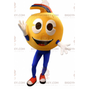 Veldig smilende gult smilefjes BIGGYMONKEY™ maskotkostyme. smiley kostyme - Uklassifiserte maskoter - BiggyMonkey.com