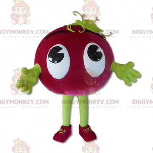 Costume da mascotte BIGGYMONKEY™ con frutta d'uva rossa -