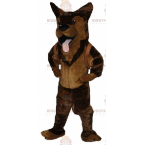 Brown Malinois German Shepherd BIGGYMONKEY™ Mascot Costume -