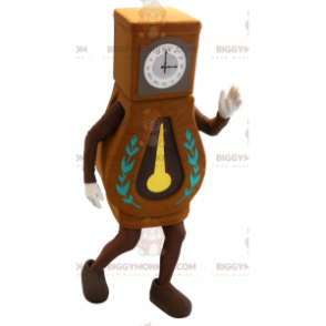 Kæmpe longcase ur BIGGYMONKEY™ maskot kostume. Bedstefars ur -